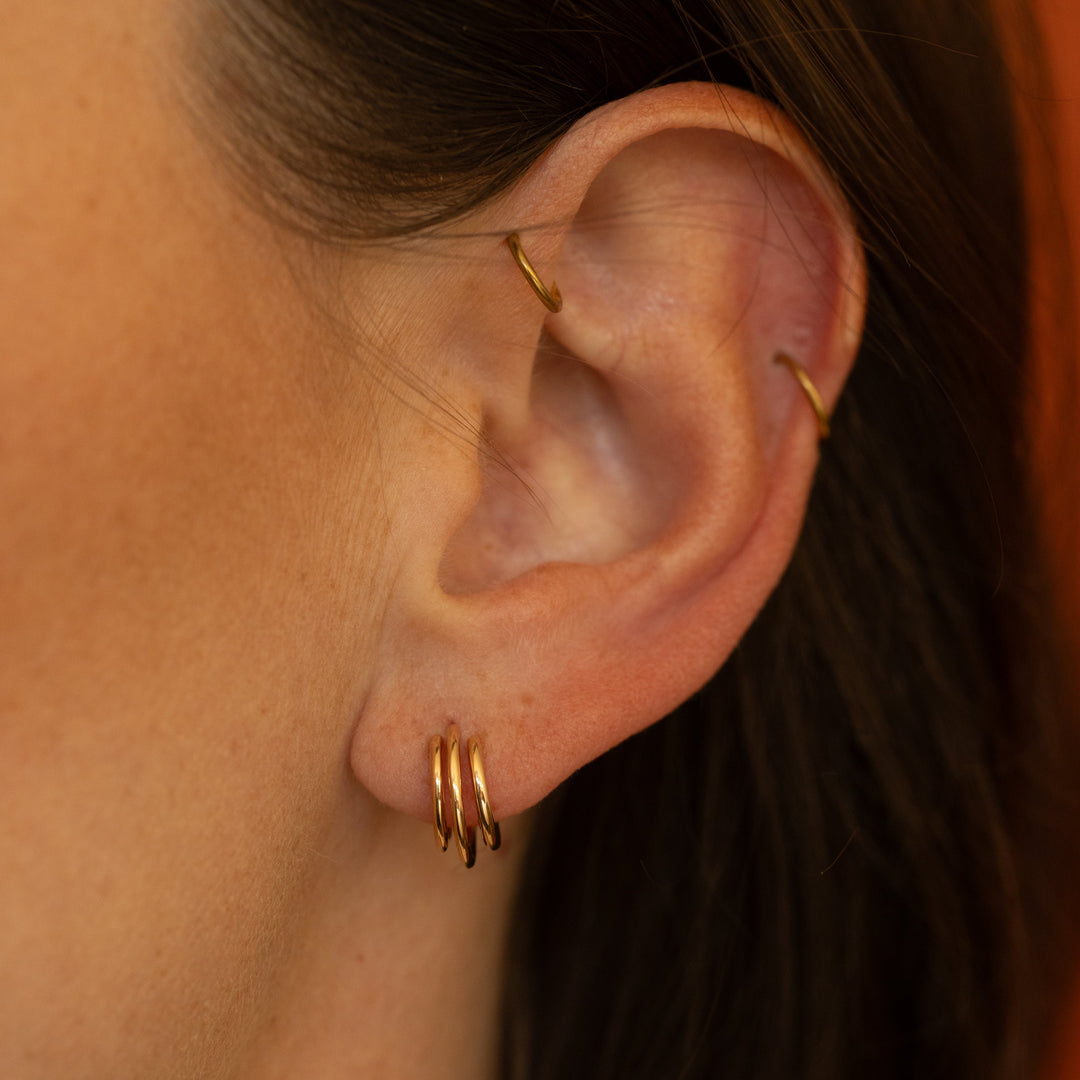 Baudoin earrings - Smooth