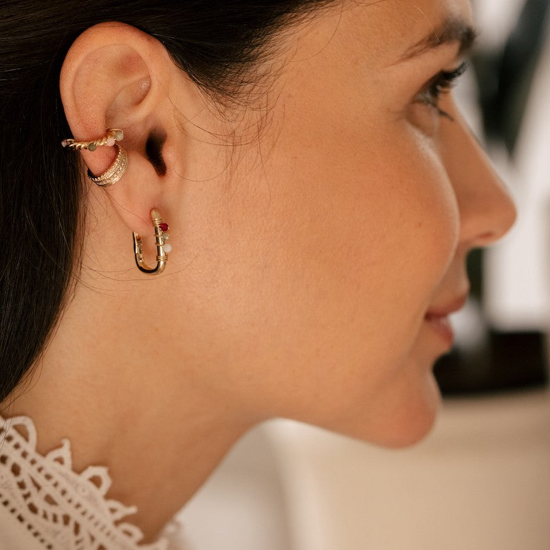 Earcuff plaque or tilda