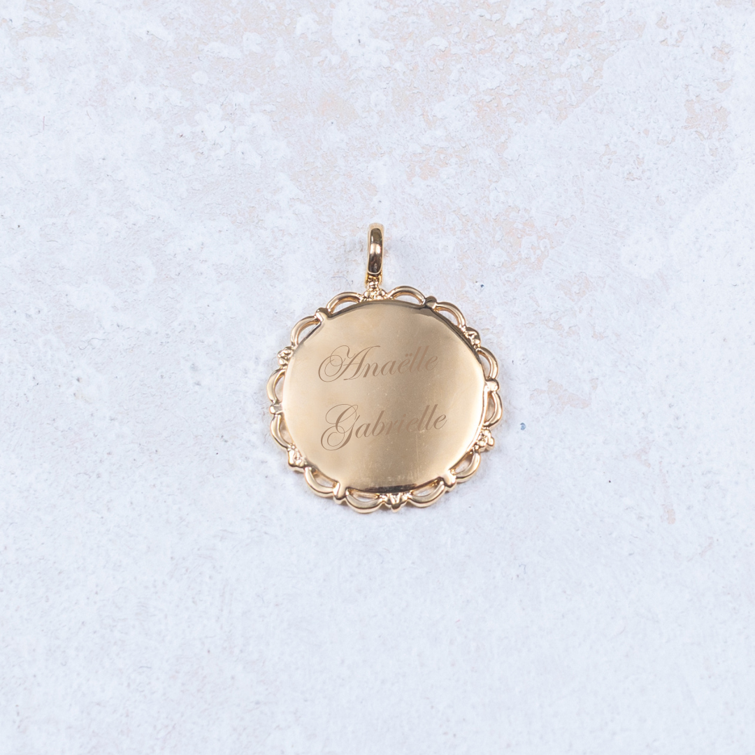 Médaille Ange - Personnalisable