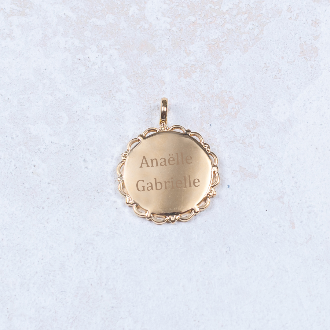 Médaille Ange - Personnalisable
