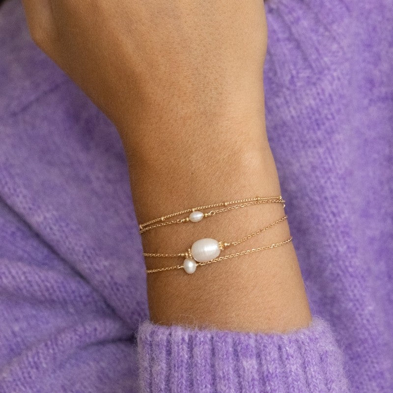 Bracelet plaque or louise