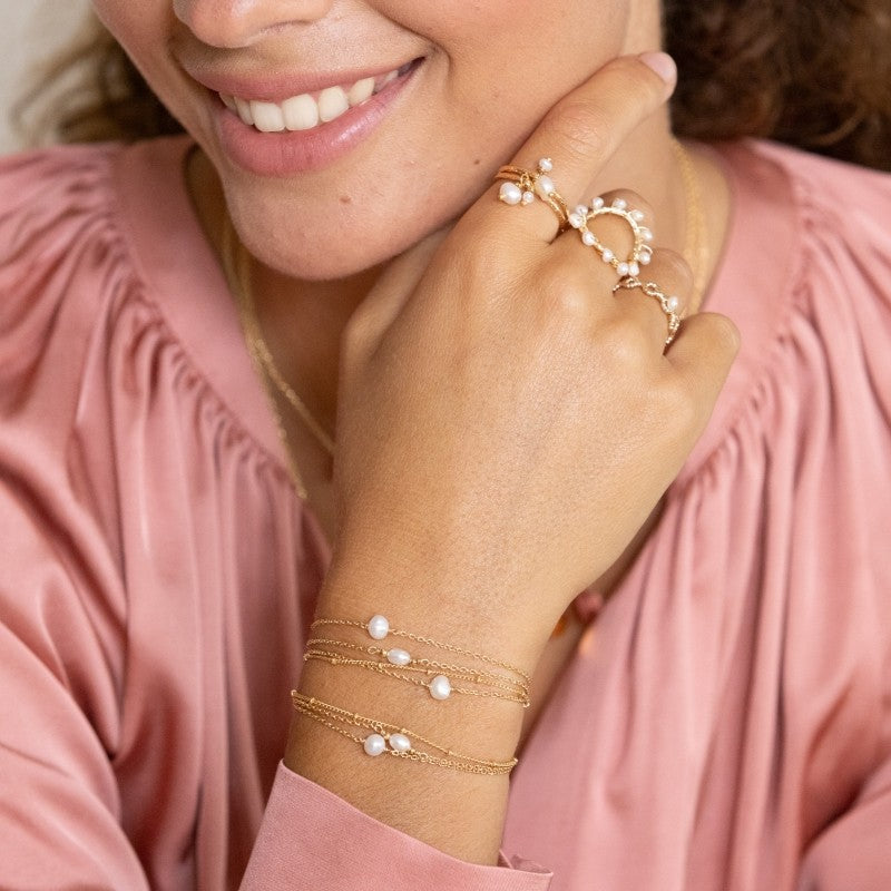 Bracelet plaque or louise