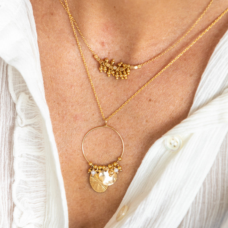 Collier plaque or poppy