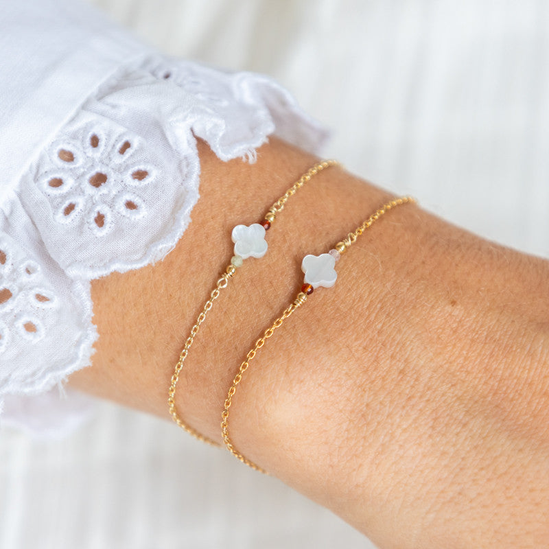 Bracelet plaque or augustine pomelo