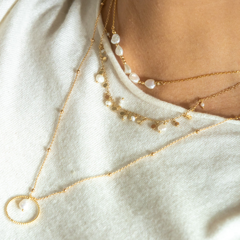 Collier plaque or thea