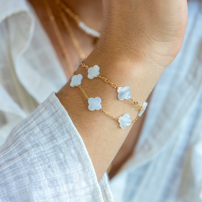 Bracelet plaque or louna