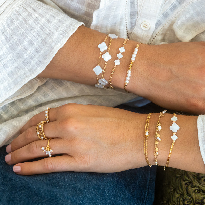 Bracelet plaque or louna