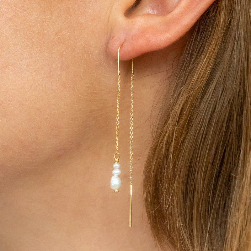 Boucles oreilles plaque or fabiola