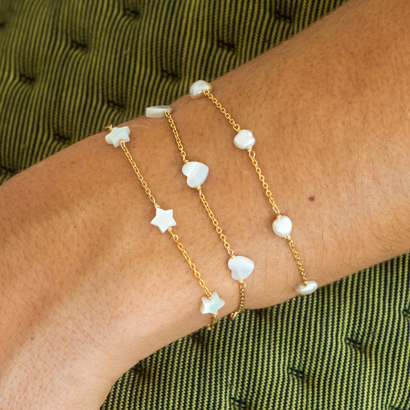 Bracelet plaque or caroline