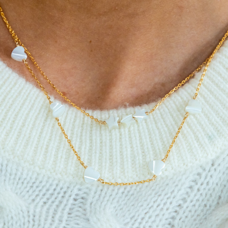 Collier plaque or erini