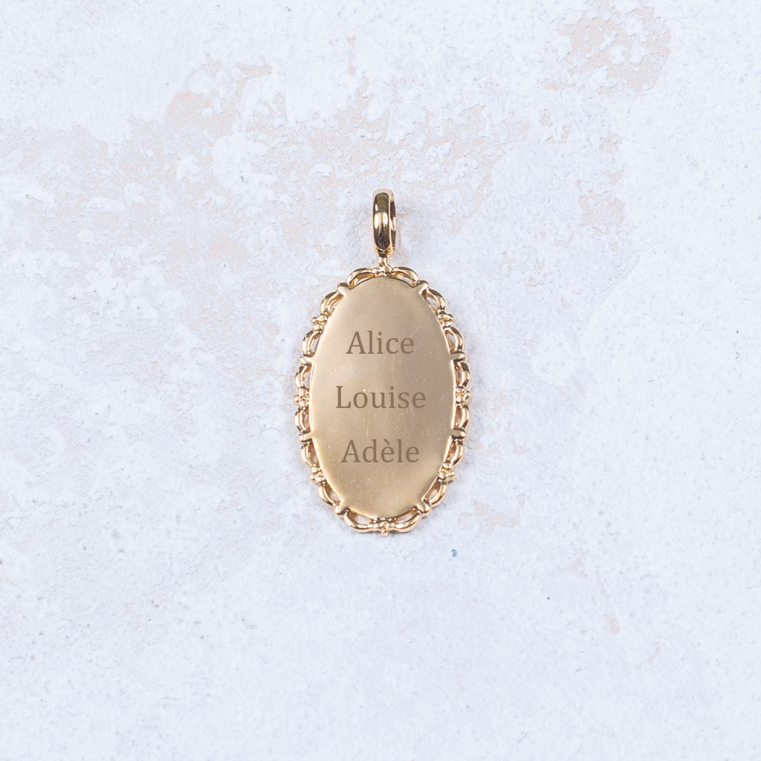 Médaille Angie - Personnalisable