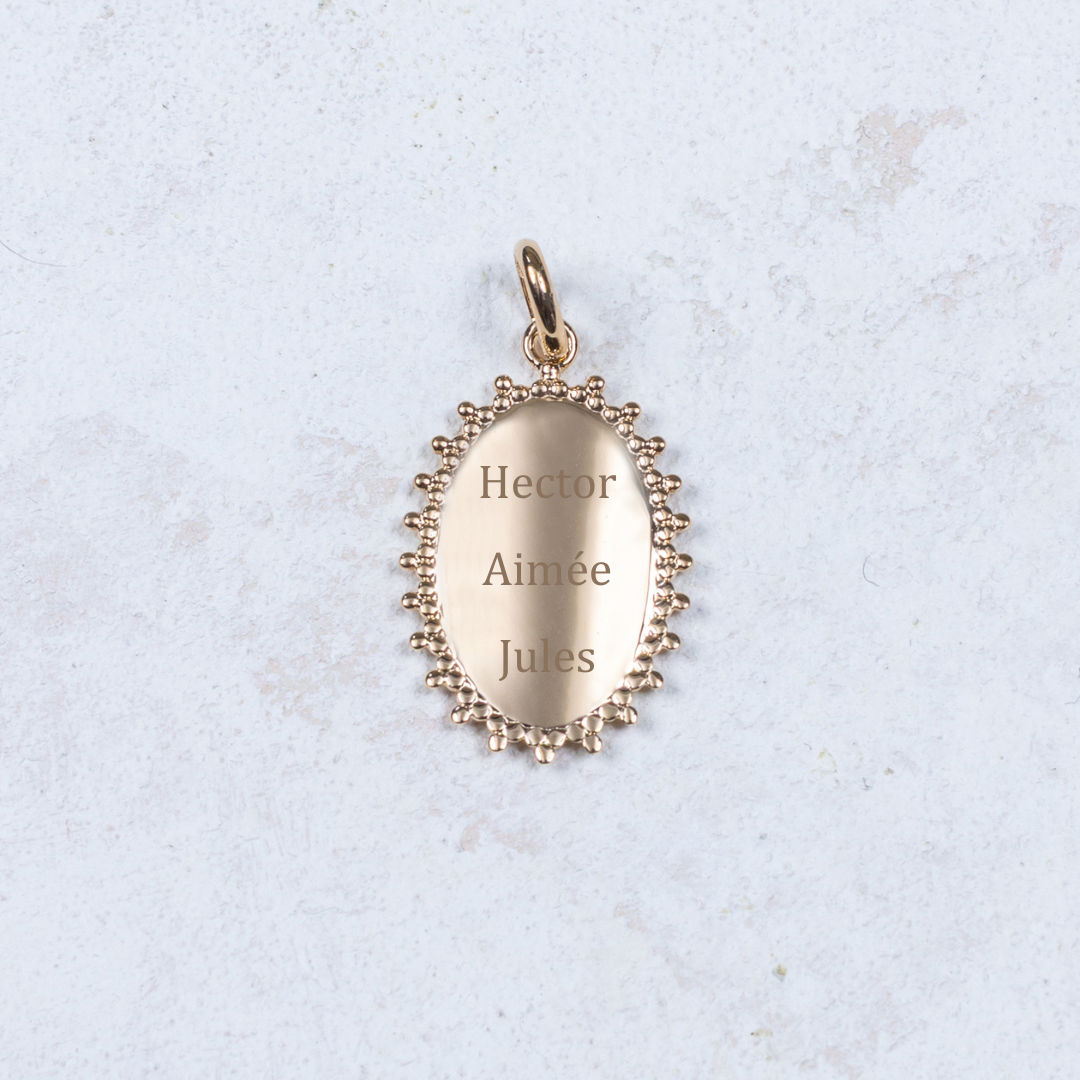 Médaille Lila - Personnalisable