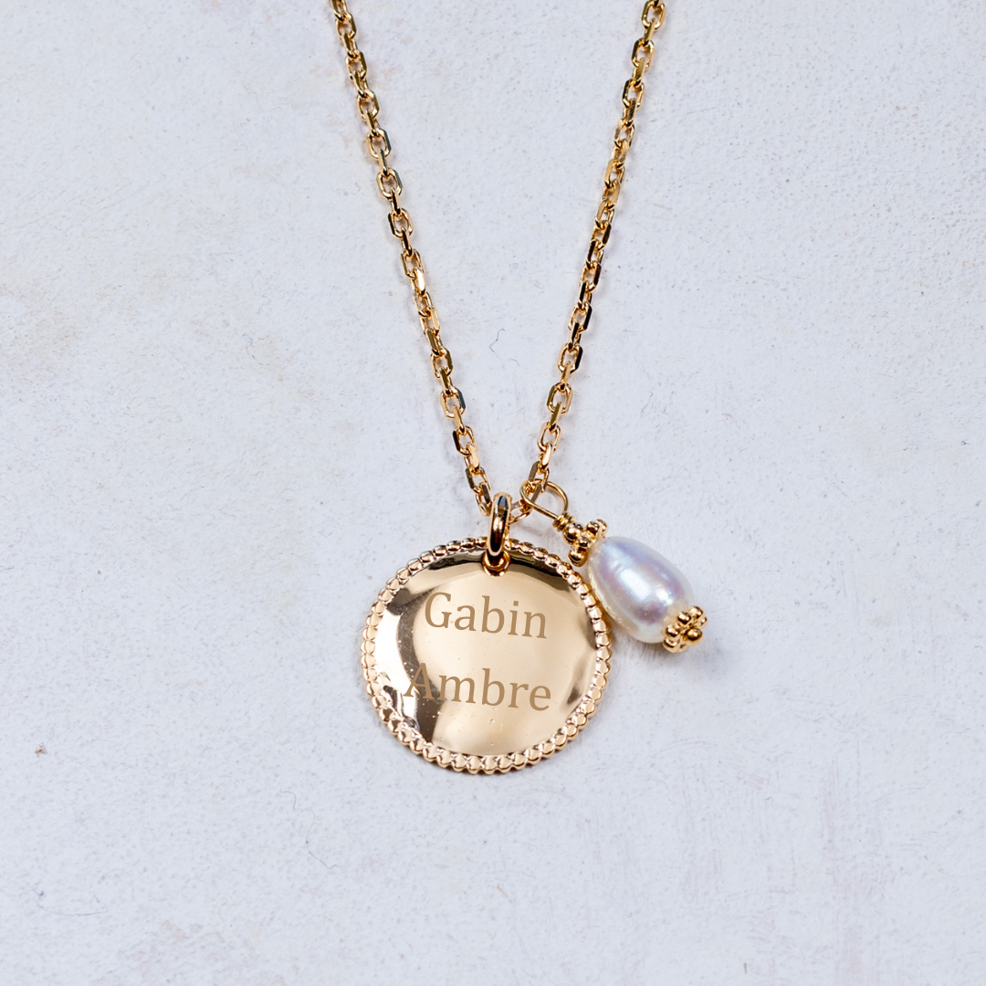 Collier Jackie - Personnalisable