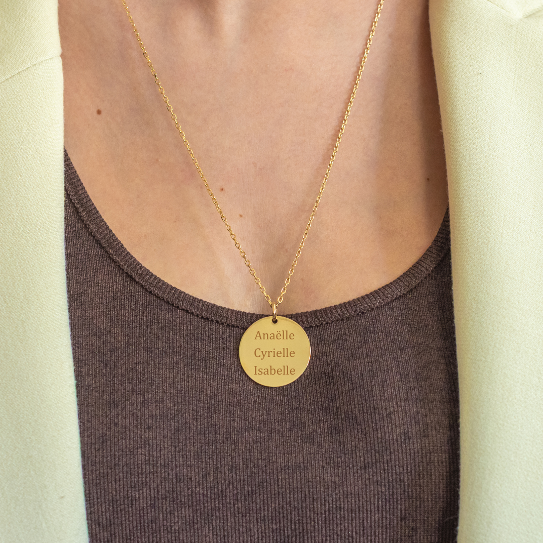 Collier Emeline - Personnalisable