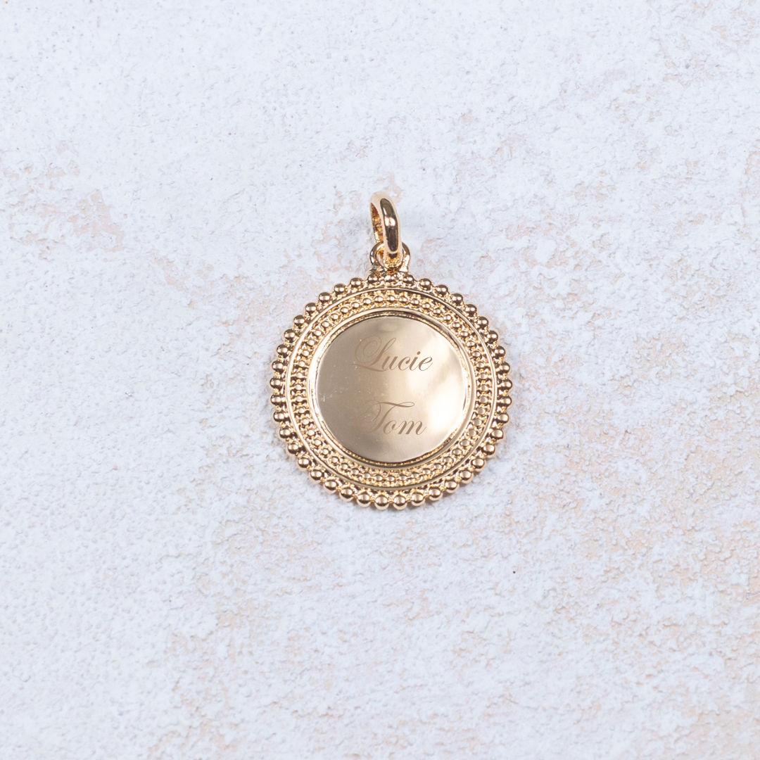 Médaille Sidonie - Personnalisable