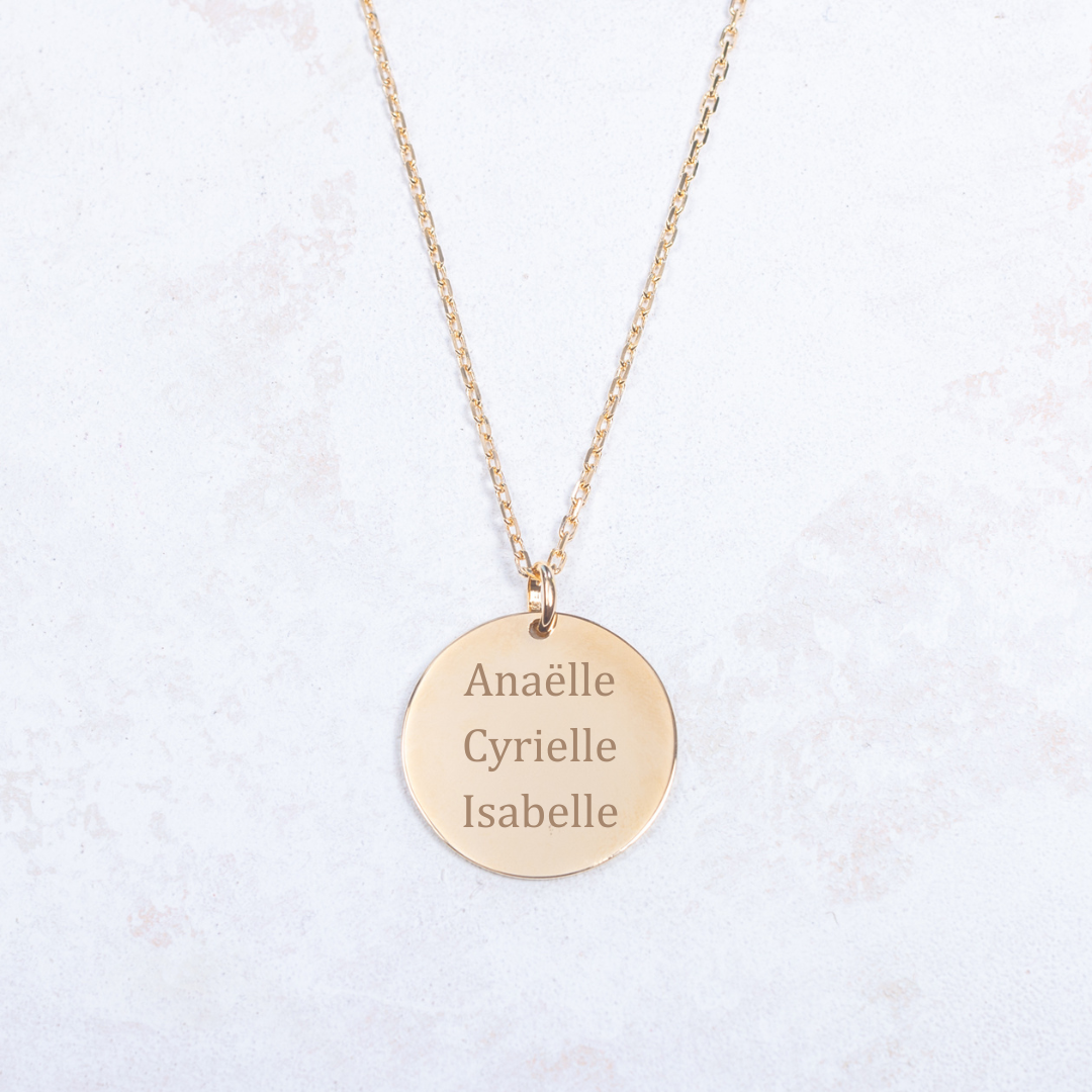 Collier Emeline - Personnalisable