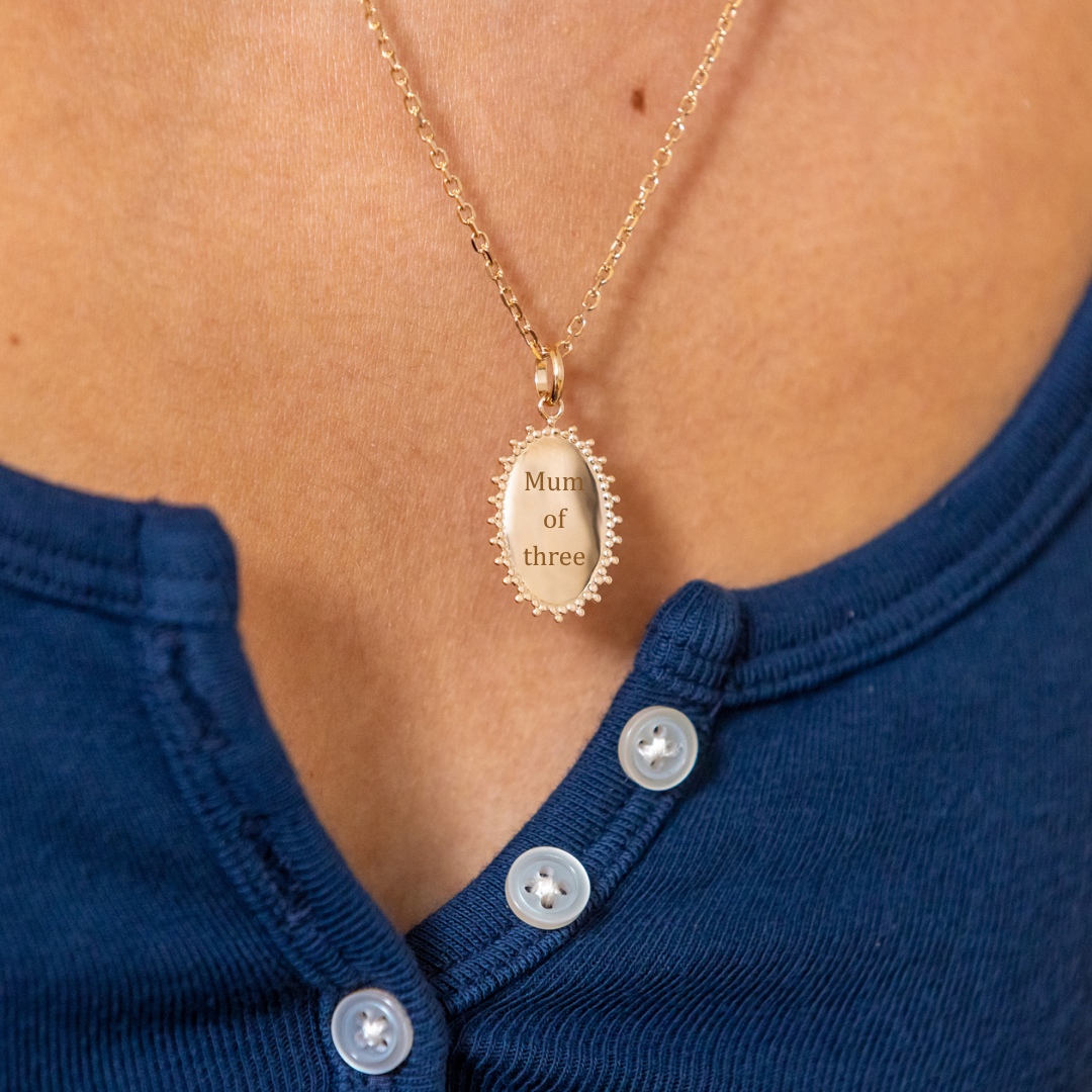 Collier Lila - Personnalisable