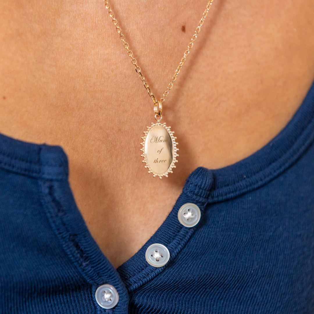 Collier Lila - Personnalisable