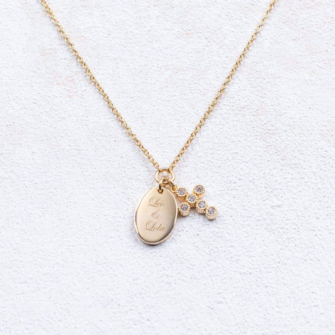 Collier Agnès - Personnalisable