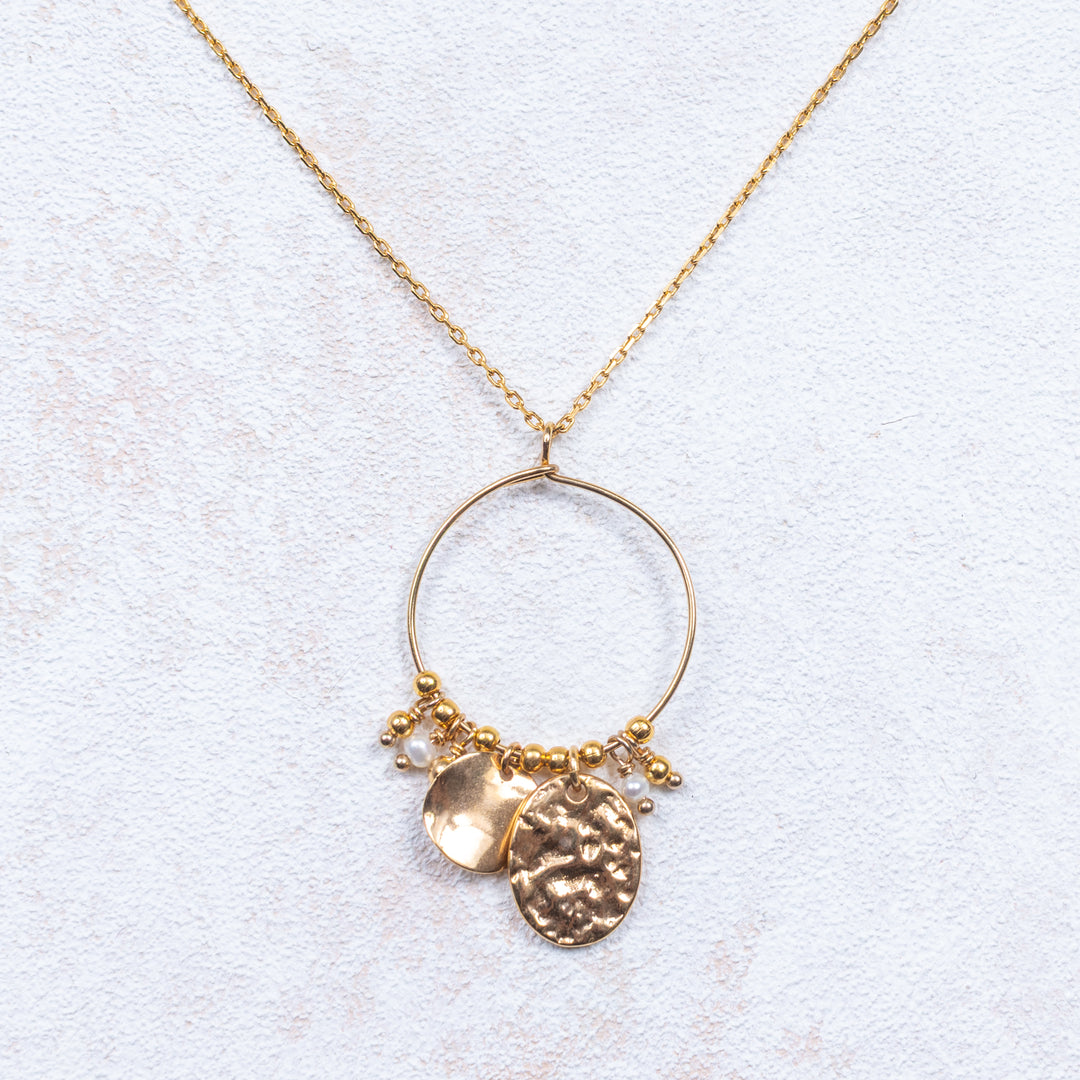 Collier Poppy - Plaqué Or