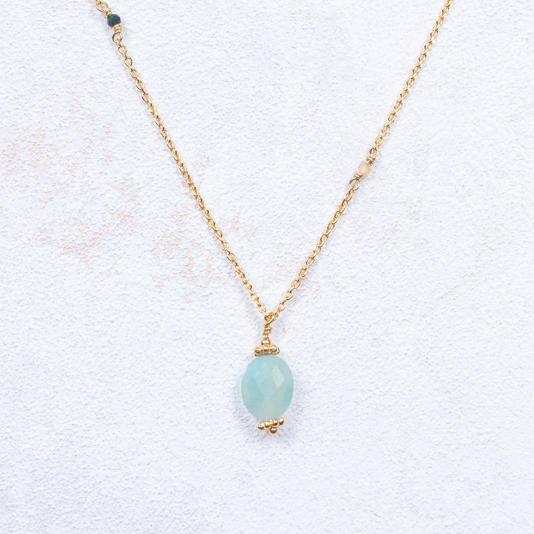 Collier Henriette - Olive