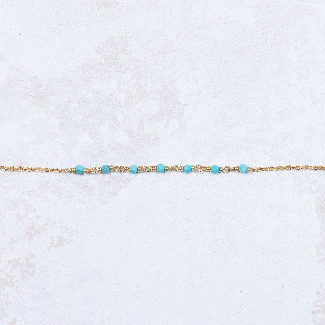Freja Bracelet - Azure Blue