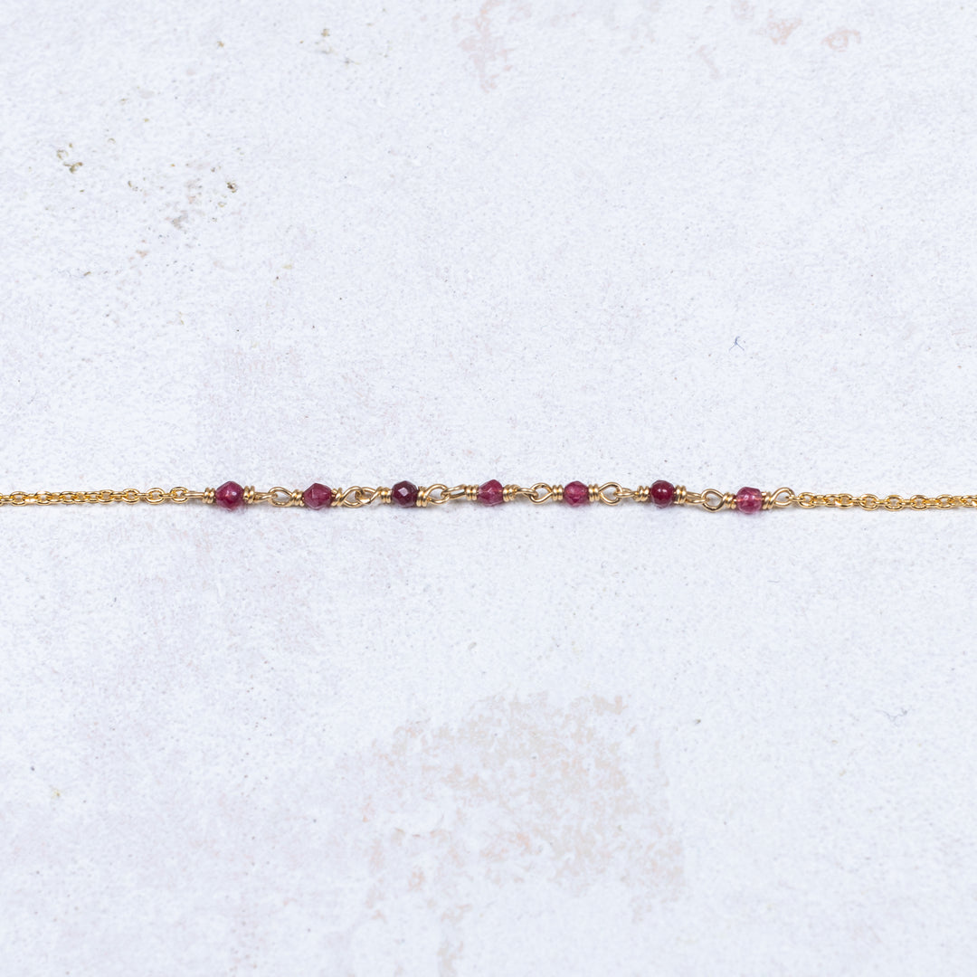 Freja Bracelet - Plum