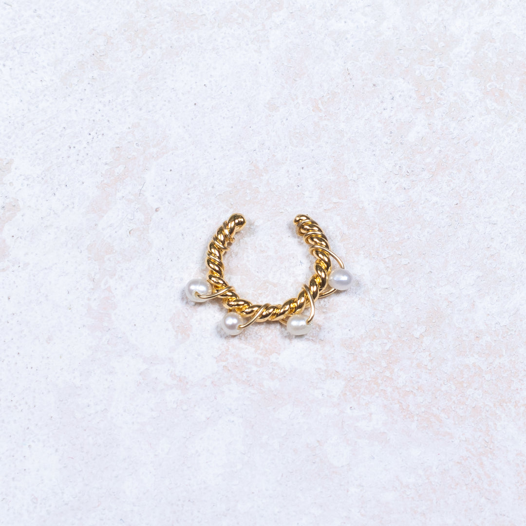 Earcuff Véra - Blanc