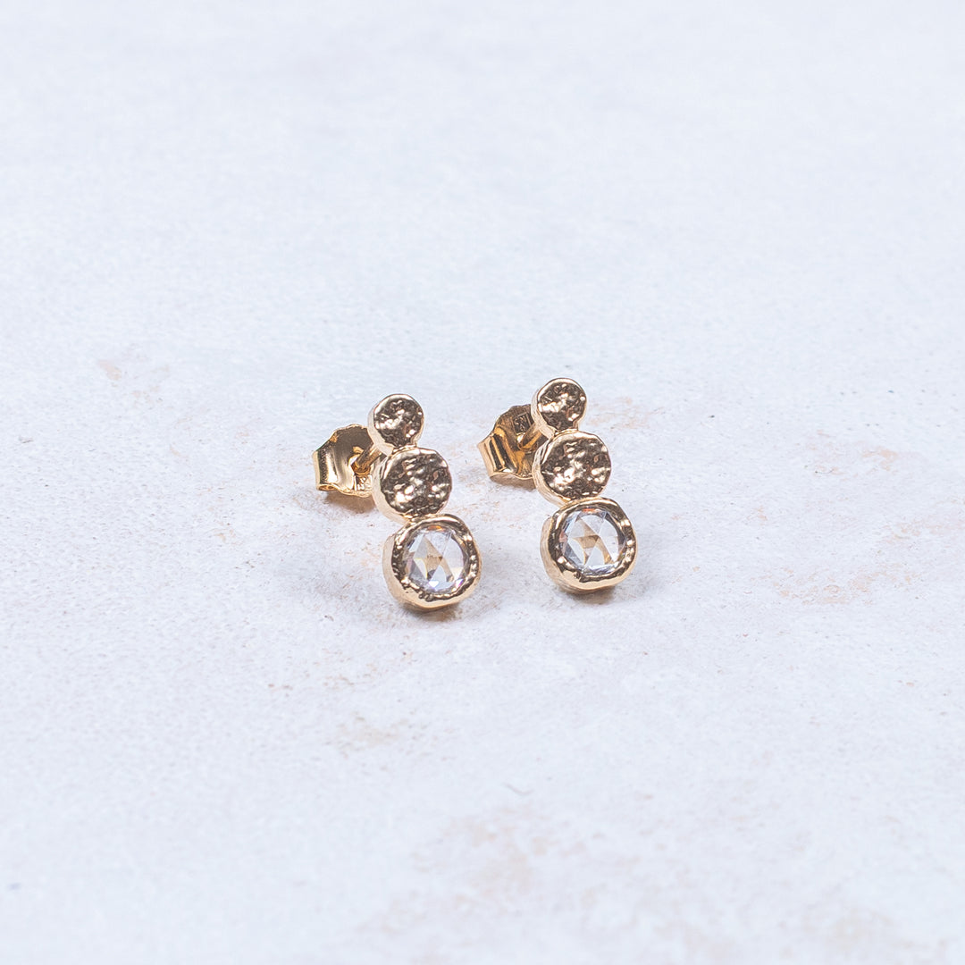 Boucles d'oreilles Arsène - Empierrées