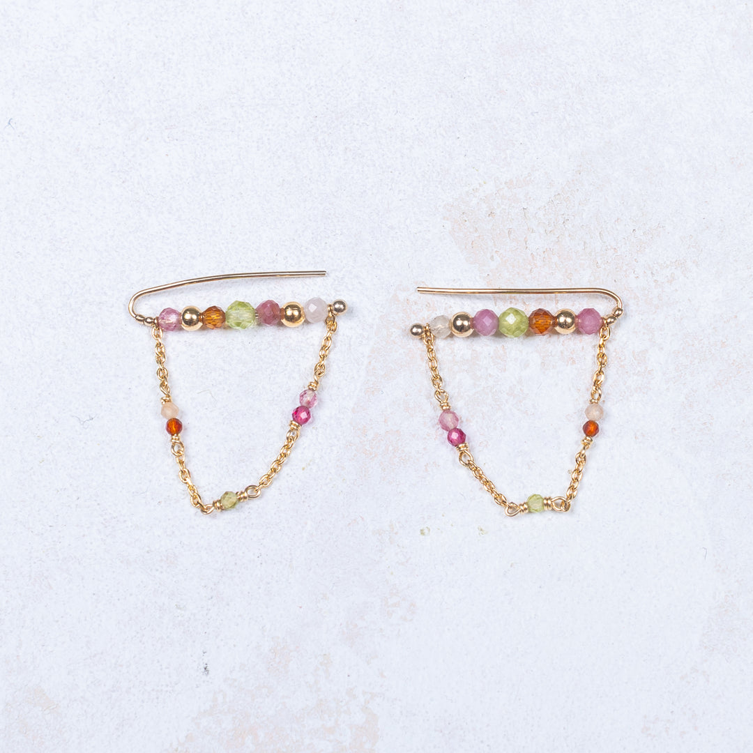 Boucles d'oreilles Léonide