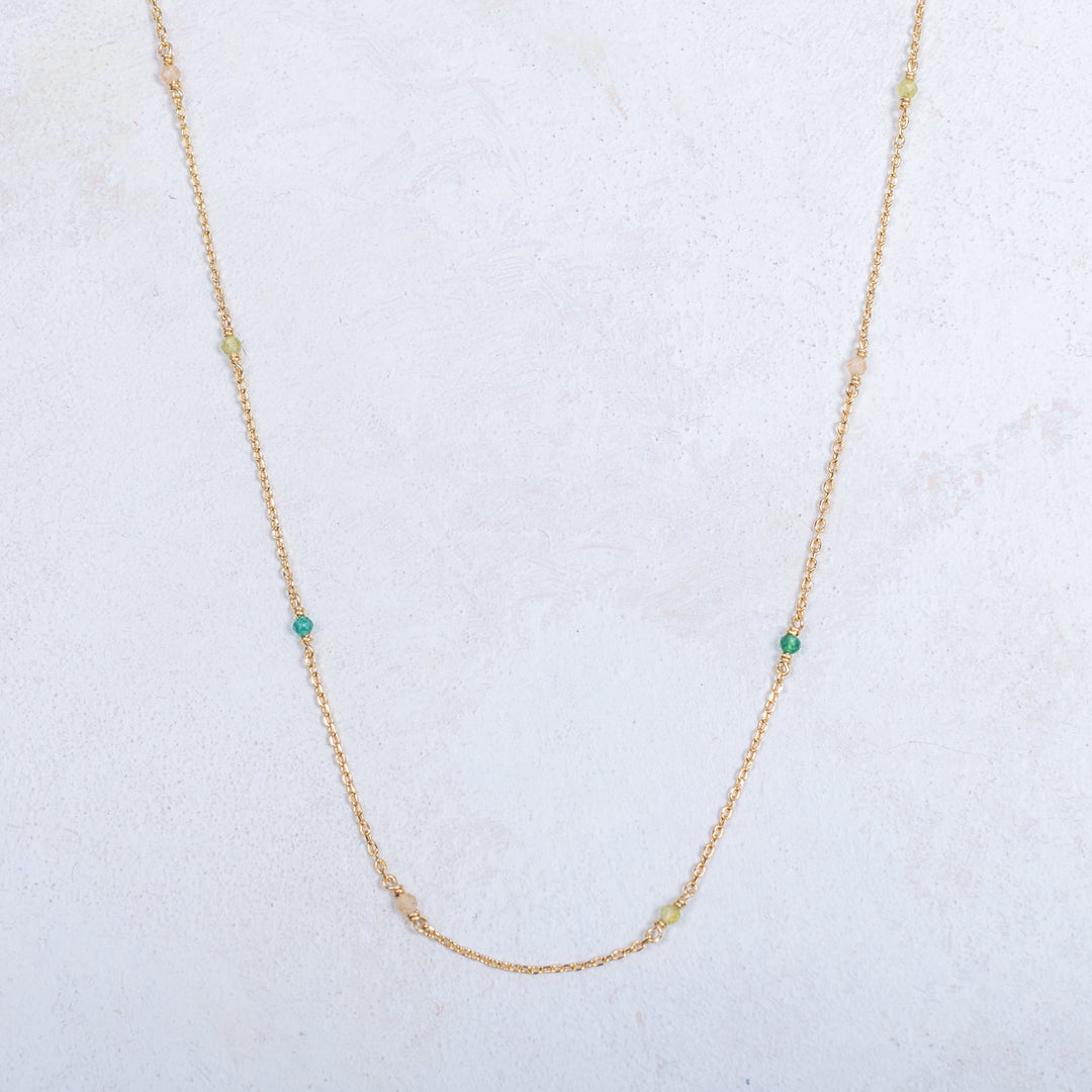 Collier Nora - Olive