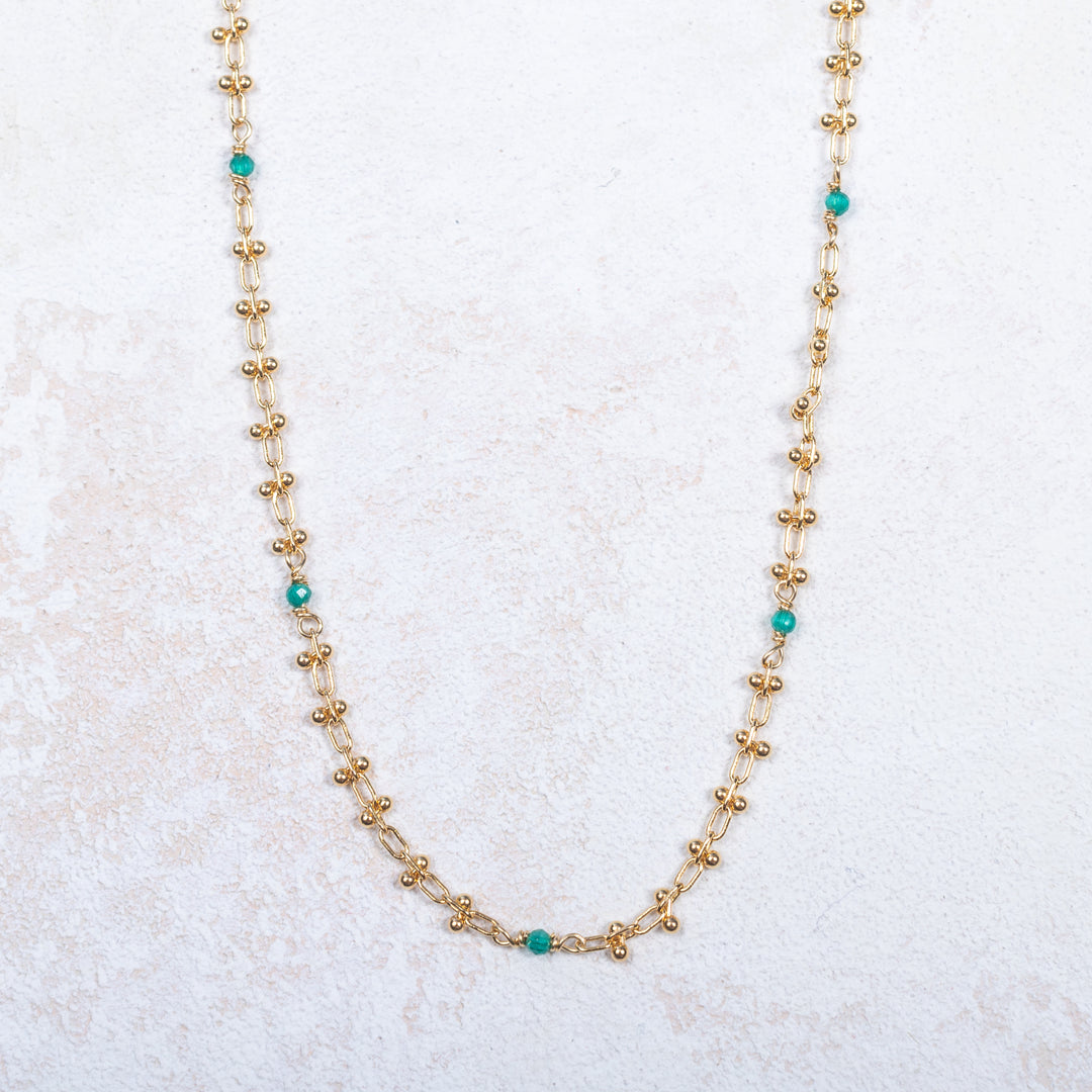 Collier Morgane - Vert