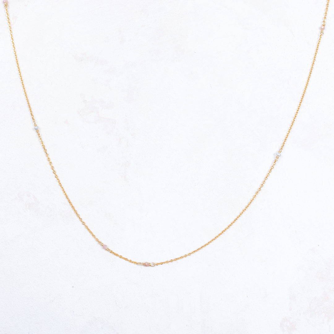 Collier Alban - Vieux Rose