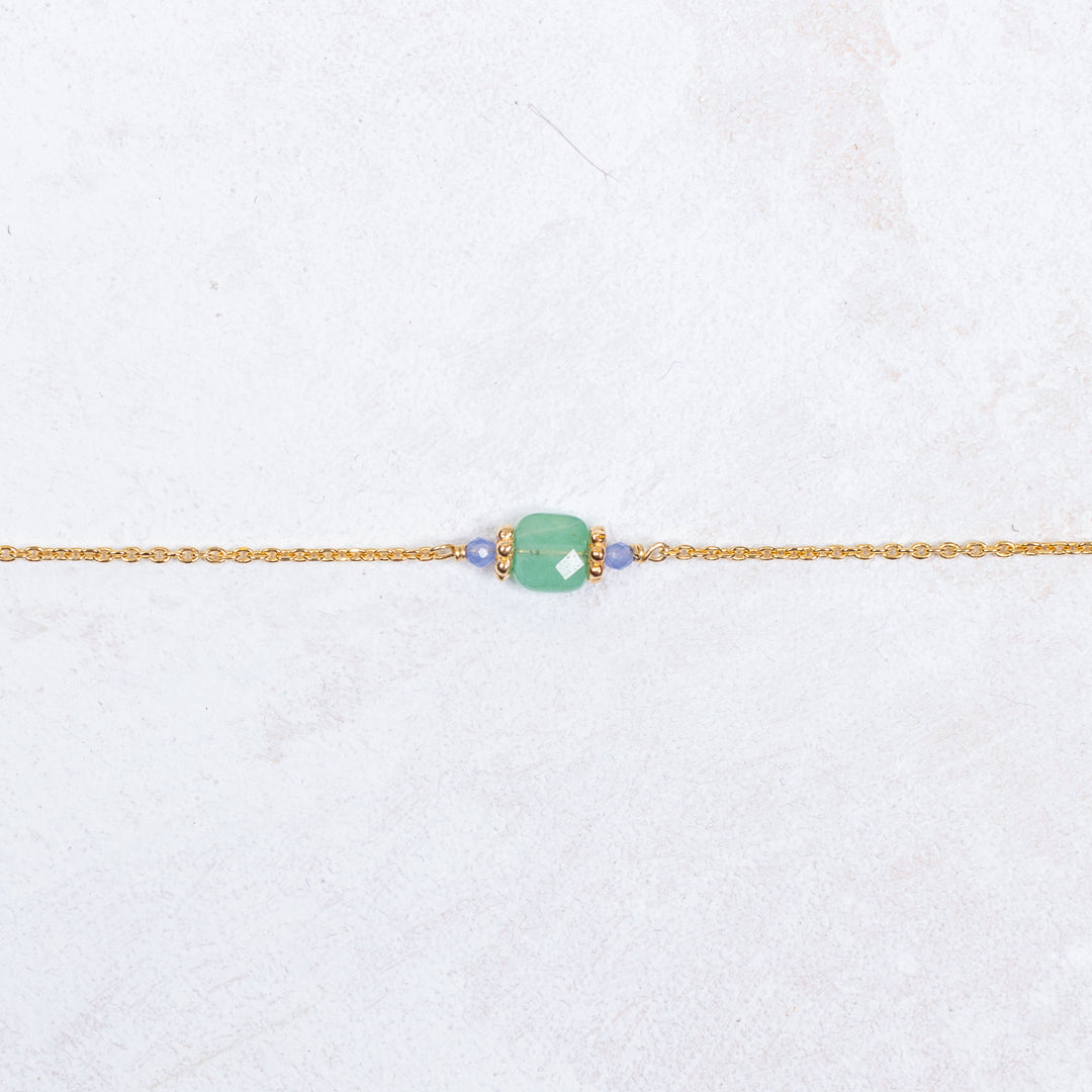 Noa Bracelet - Aventurine Green