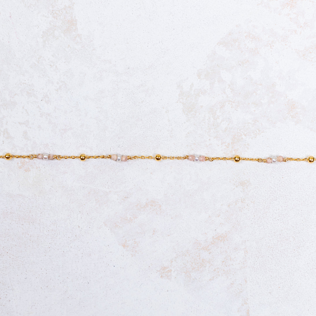 Bracelet Estelle - Vieux Rose