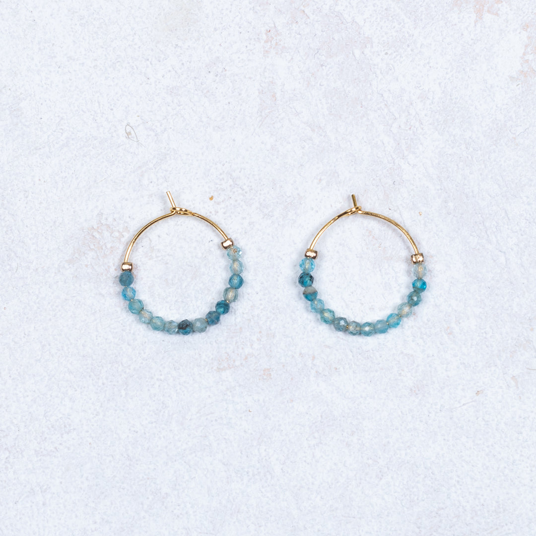 Muriel Earrings - Blue
