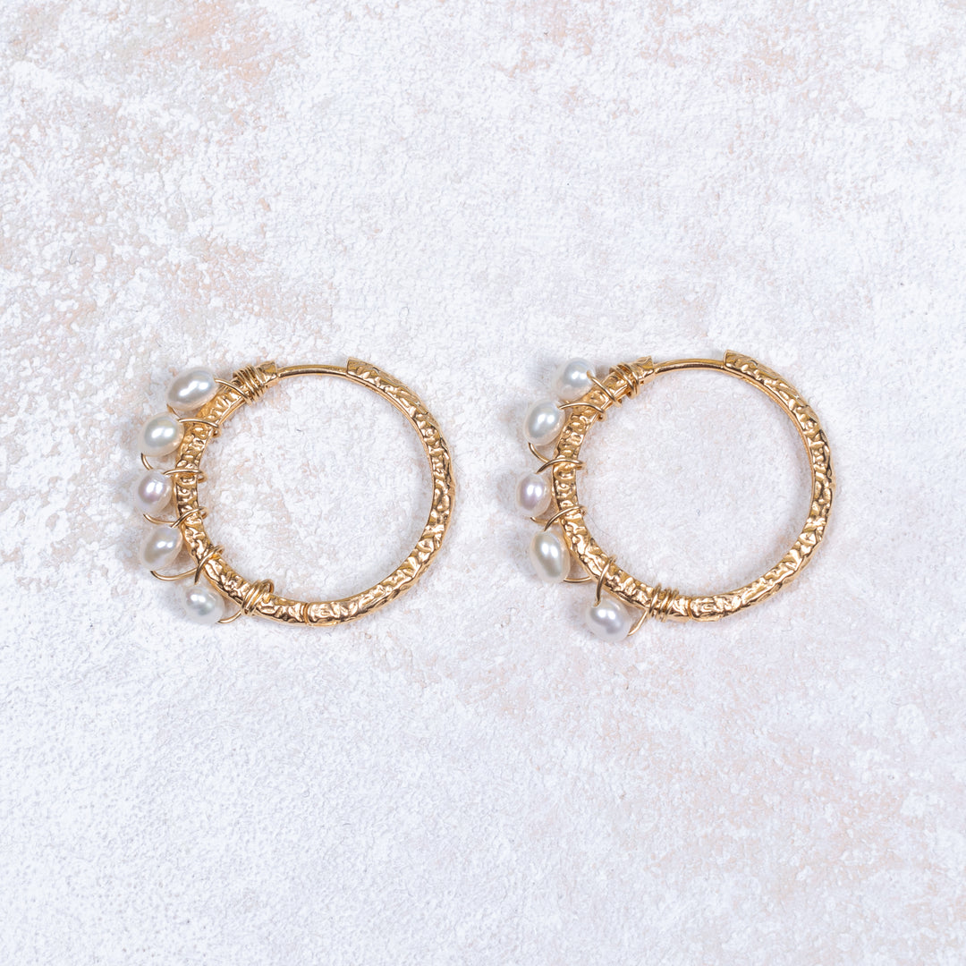 Boucles d'oreilles Marina - Grand modèle