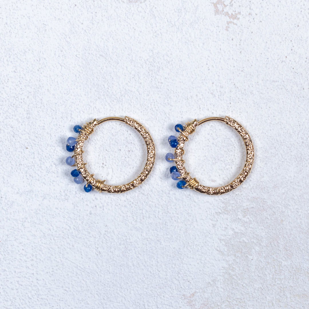 Marina Earrings - Blue