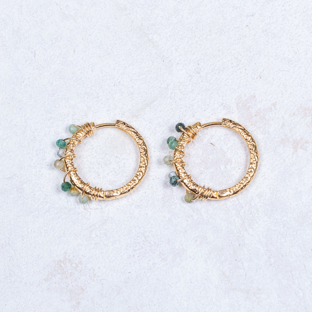 Marina Earrings - Green