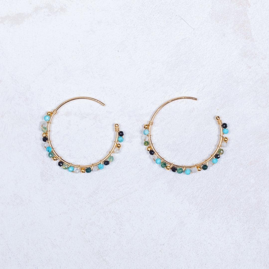 Valéria Earrings - Turquoise