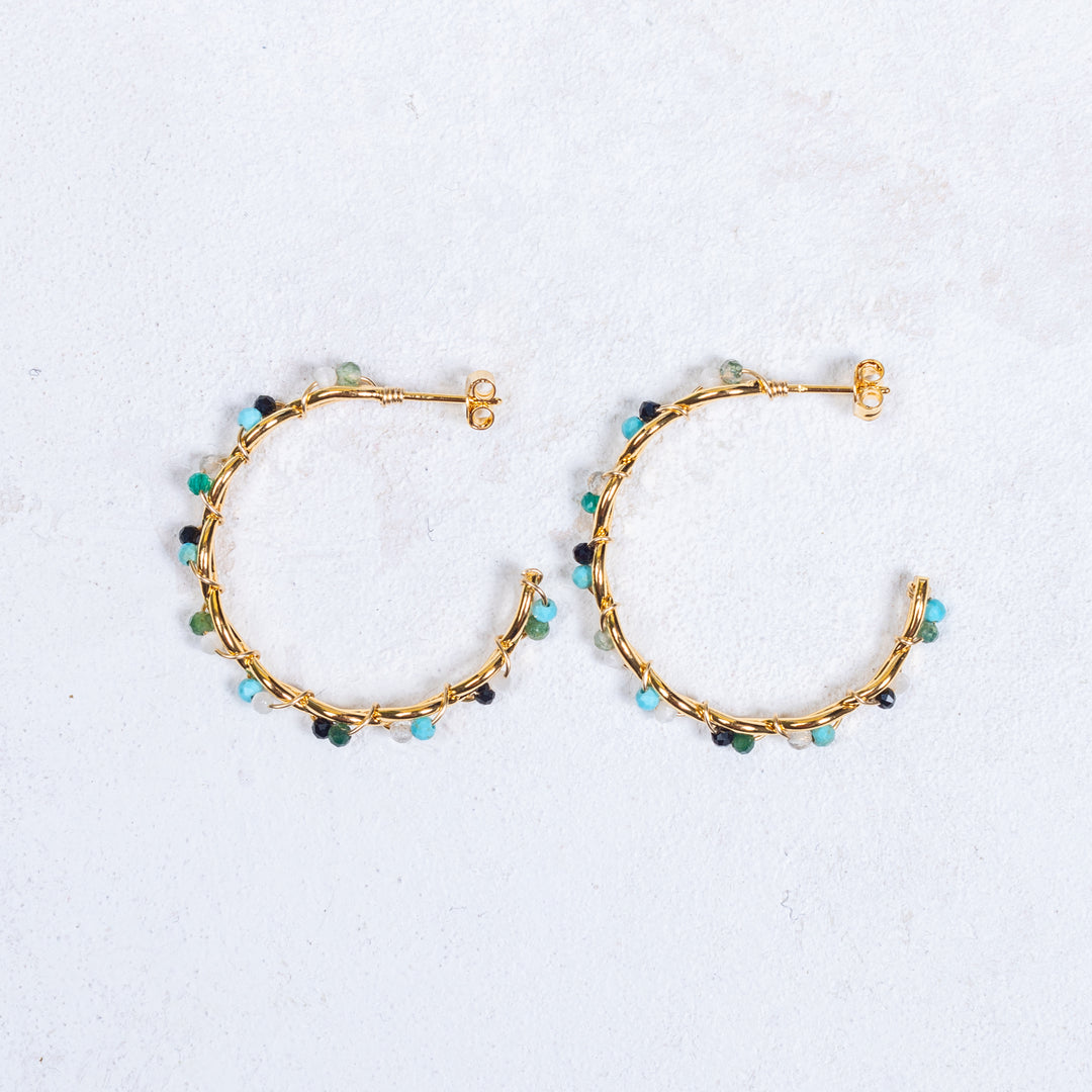 Marion Earrings - Turquoise