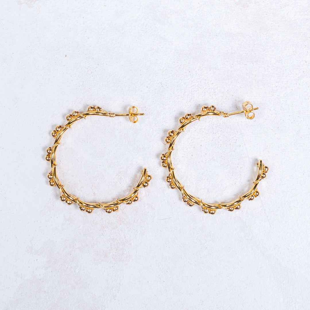 Marion Earrings - Gold Plated