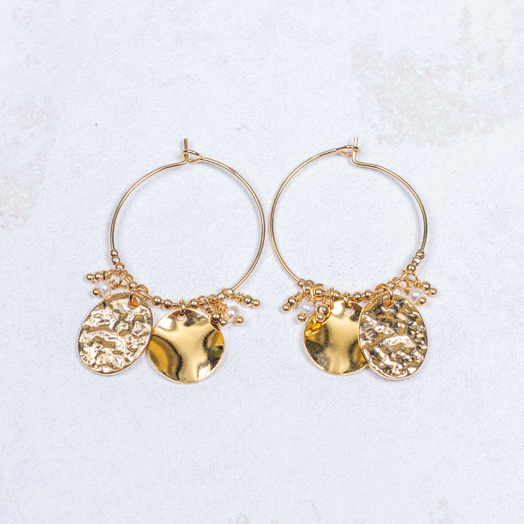 Poppy Earrings - Gold Plated