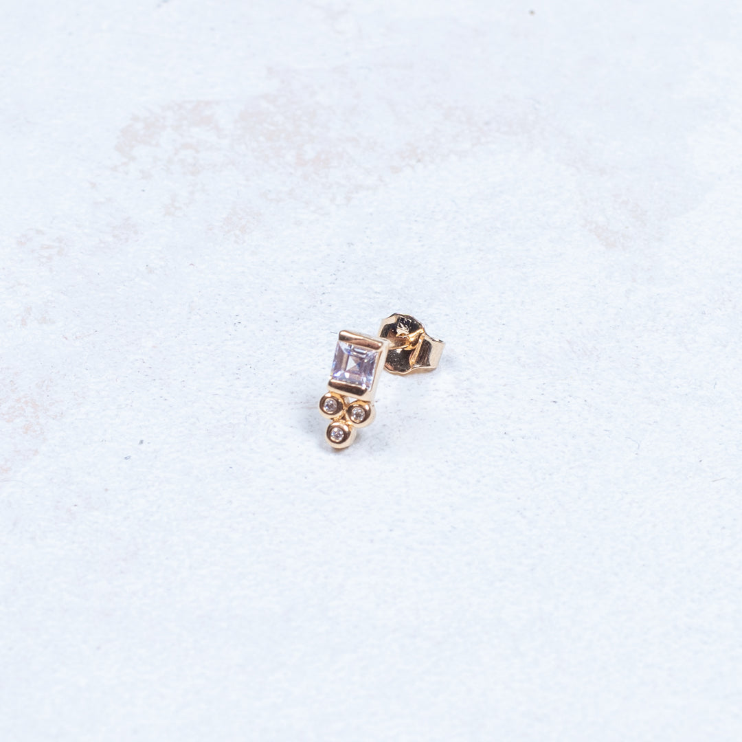 Boucle d'oreille Calycé - À l'unité