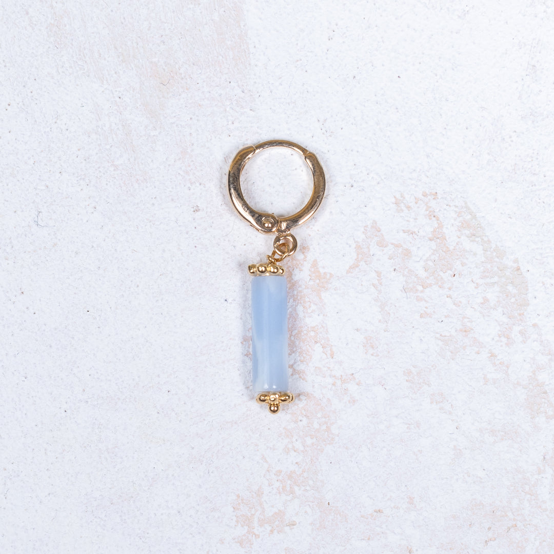 Boucle d'oreille Elyn - Bleu Clair - À l'unité