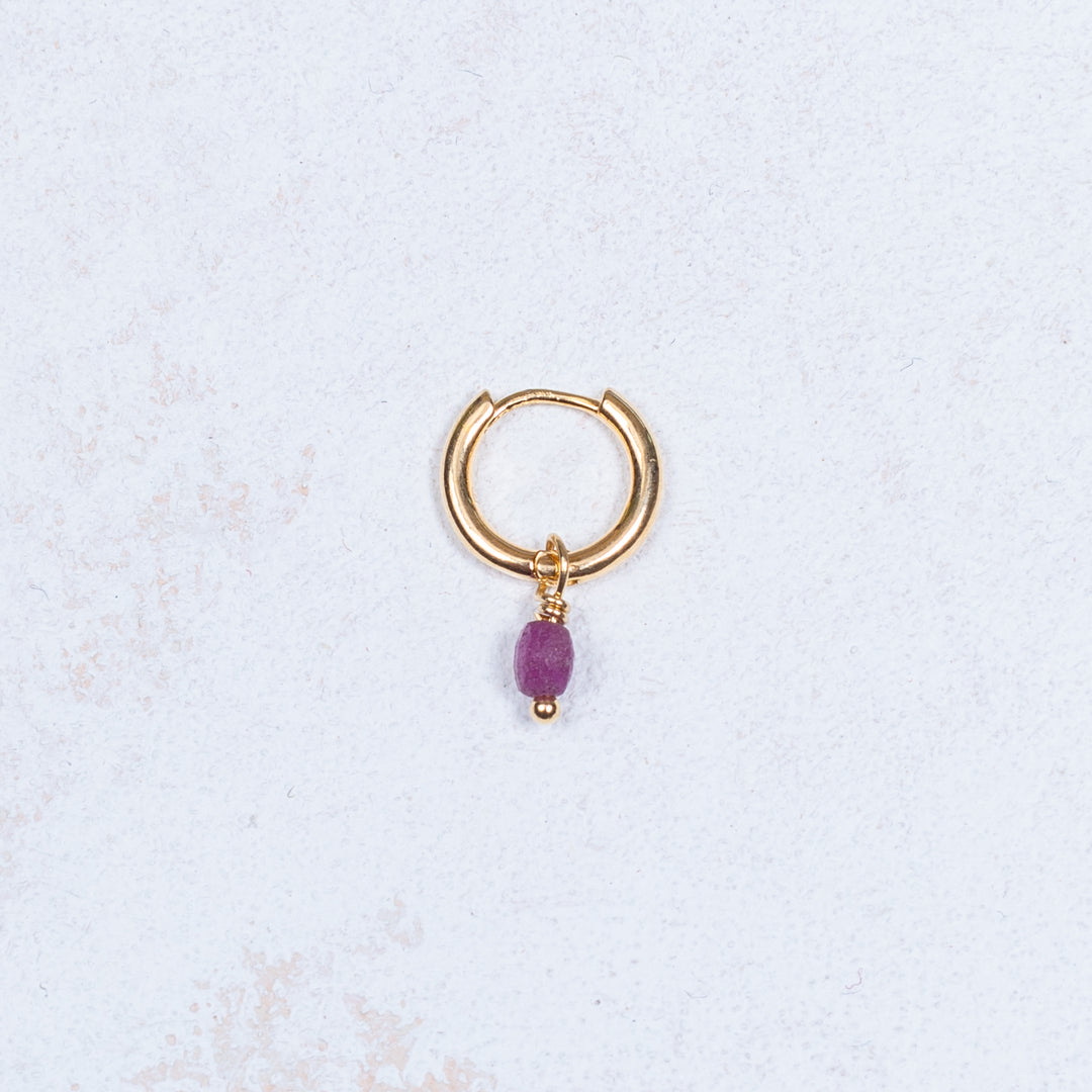 Tiana Earring - Purple - Per unit