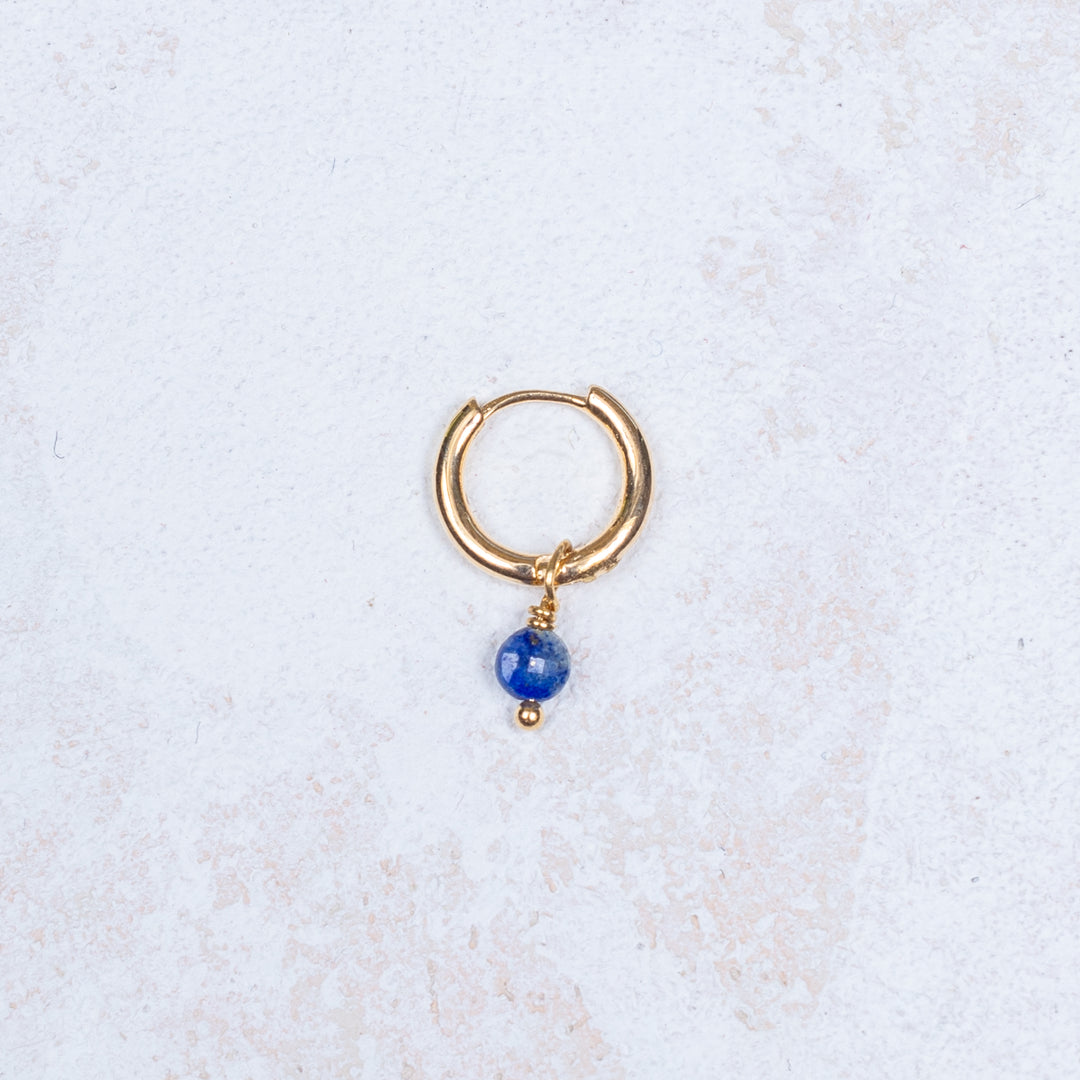 Boucle d'oreille Tiana - Bleu Azur - À l'unité