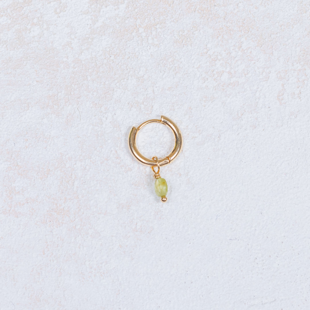 Boucle d'oreille Tiana - Olive - À l'unité