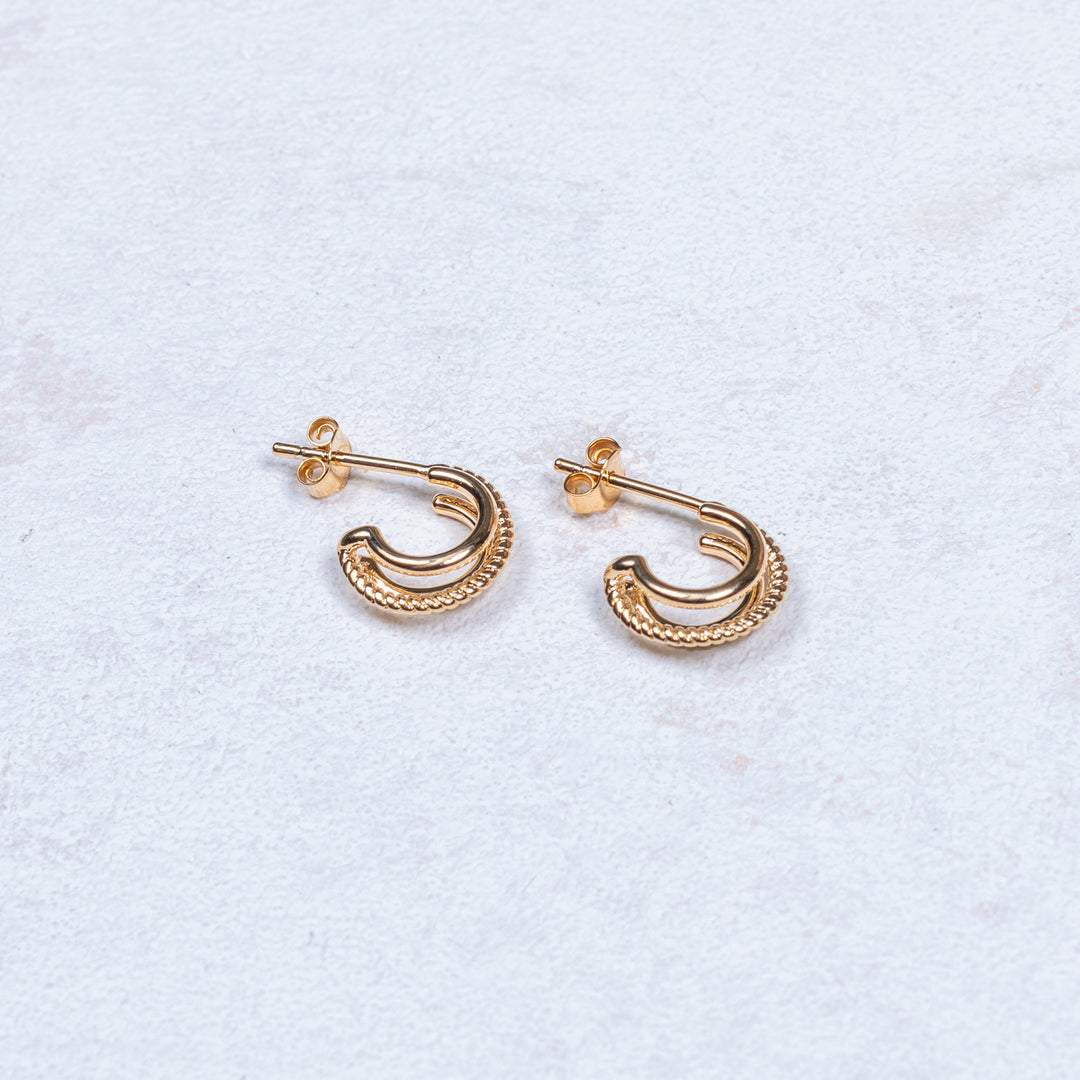 Baudoin Earrings - Pearled