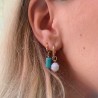 Ariel Earring - Azure Blue - Per unit
